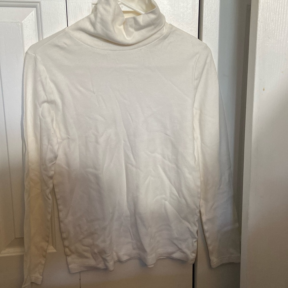 Cream Turtleneck